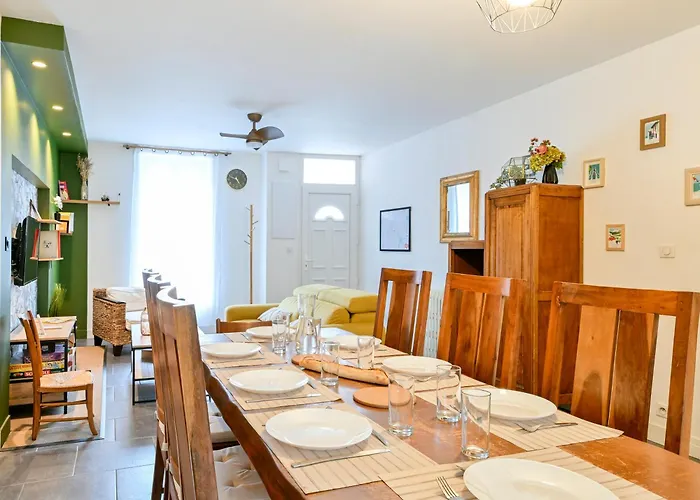 度假居 La Casse Doree - Terrasse & Gare A Proximite 绍莱