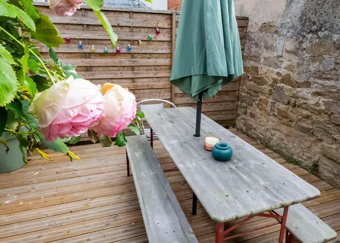 La Casse Doree - Terrasse & Gare A Proximite 绍莱