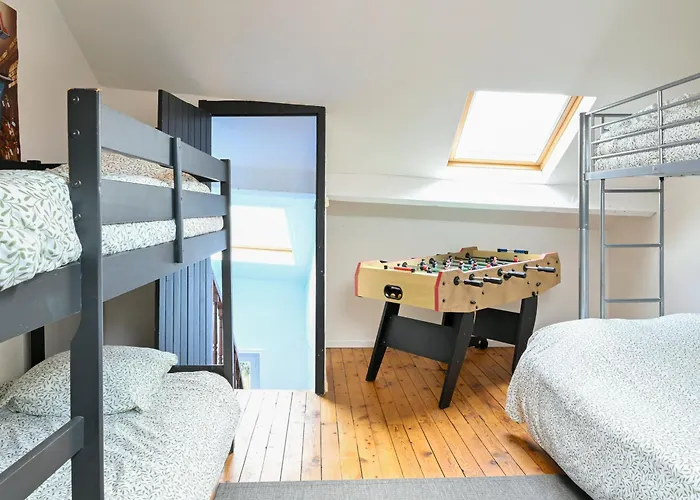 度假居 La Casse Doree - Terrasse & Gare A Proximite 绍莱